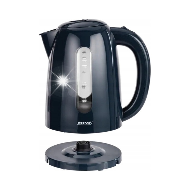 MPM MCZ-85/G1 vízforraló, 2200W, 1.7l, szürke, 360°