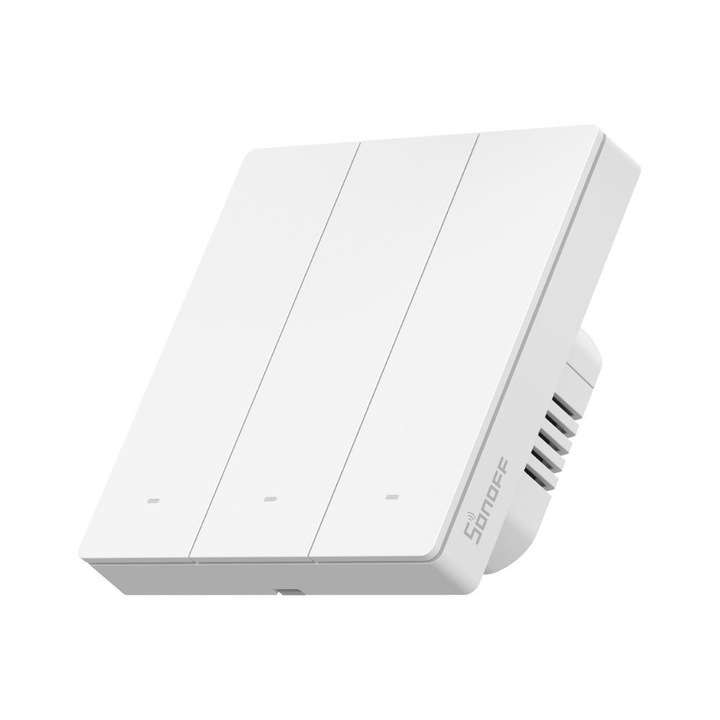 Sonoff M5 okos kapcsoló 3 csatornás Zigbee fehér 86mm