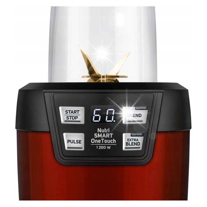 Пасатор Sencor SNB6601RD, 1200W, 1L, червен/черен