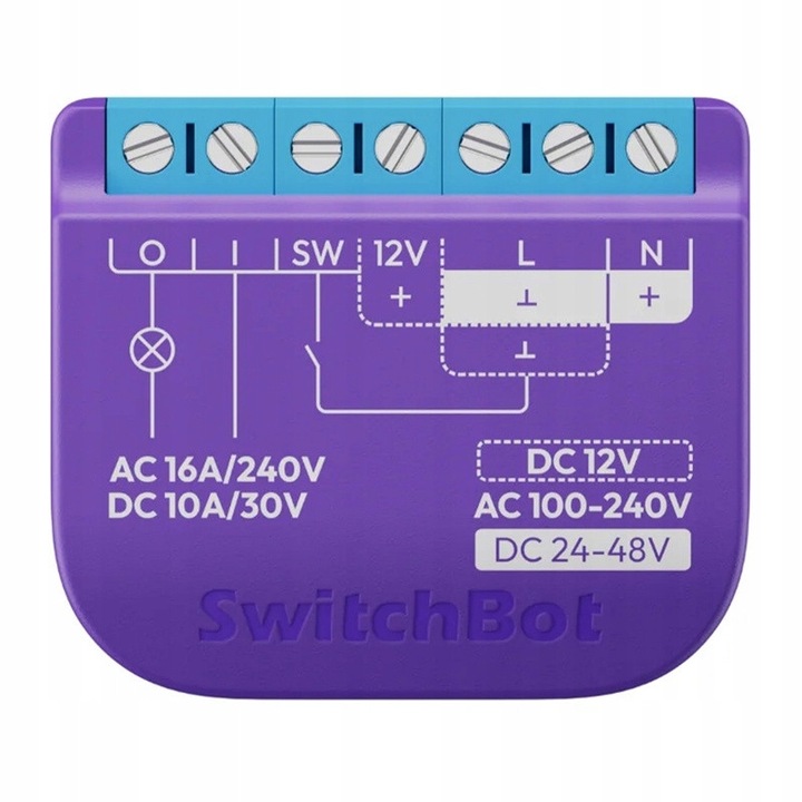 Модул SwitchBot Relay Switch интелигентен с безпотенциален контакт