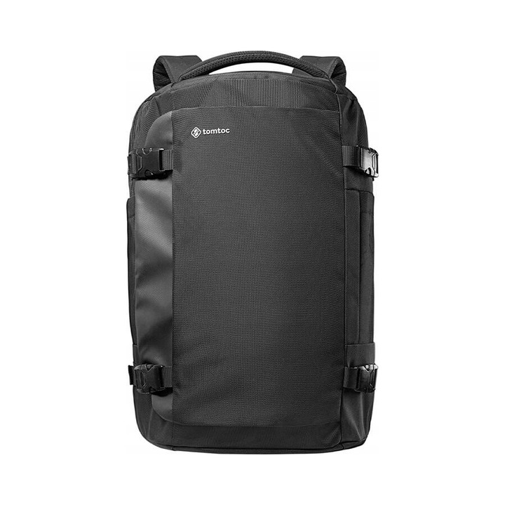 Tomtoc Navigator-T66 utazó hátizsák, strapabíró, vízálló, fekete, 52x33x23cm, 40L