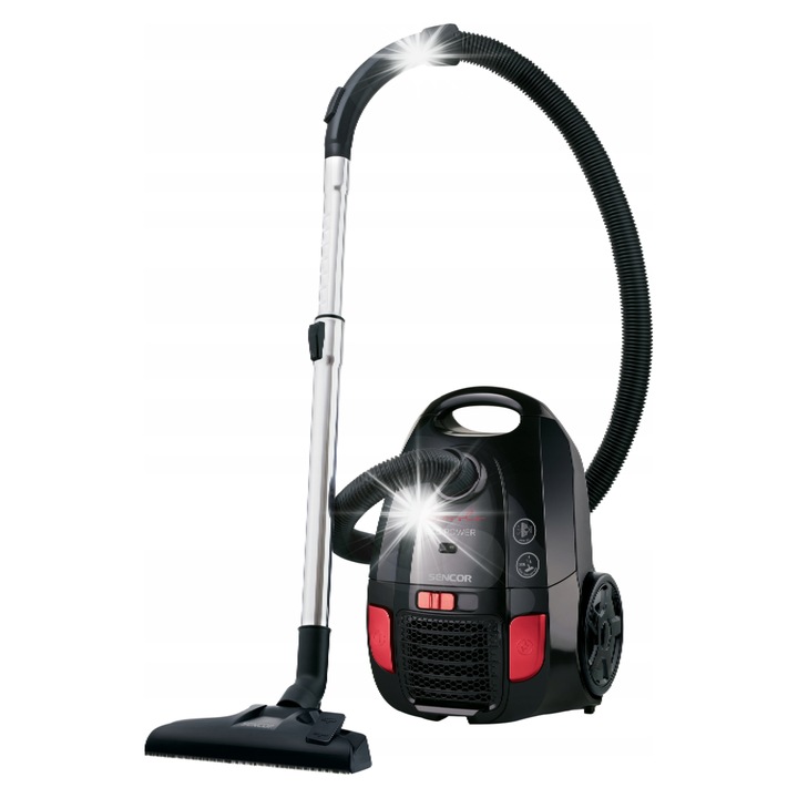 Прахосмукачка с торба Sencor SVC 6001BK-EUE3 700W черна 3л