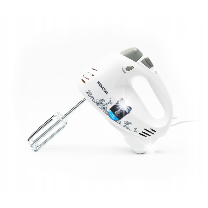 Kézi mixer Sencor SHM 5270-EUE3 5 sebesség fehér 300W