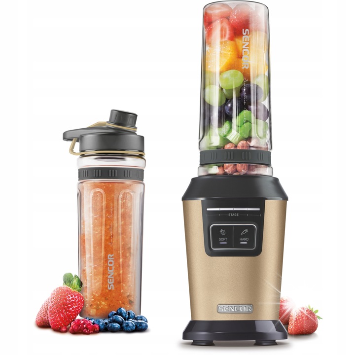 Блендер Sencor SBL 7077CH 800W, 2 програми, 0.6л, титан, тритан