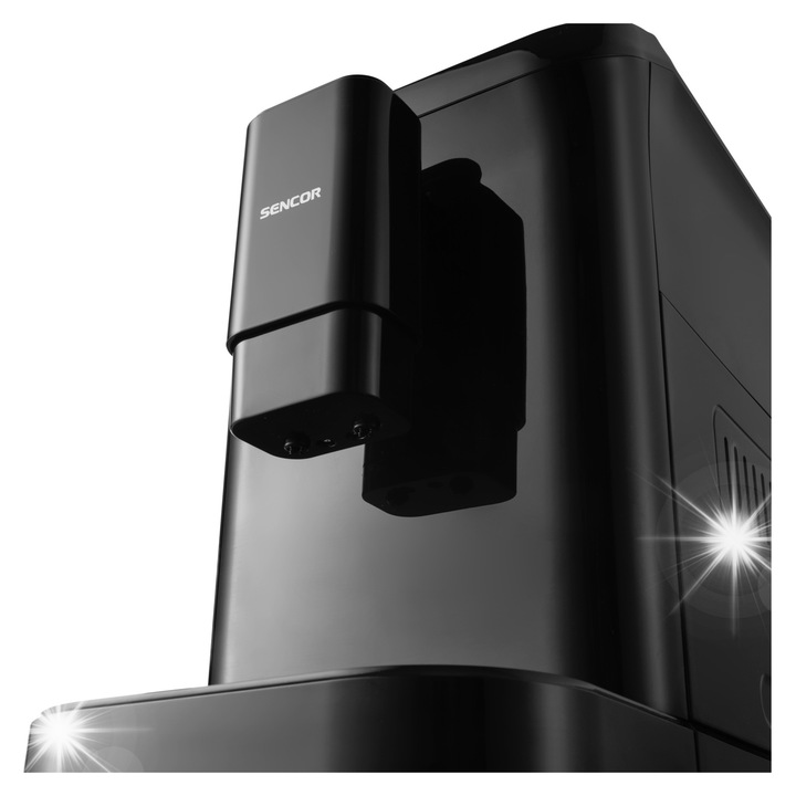 Автоматична кафемашина Sencor SES6000BK 20 бара 1350W черна 43,5x19x32см
