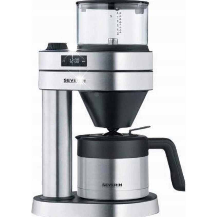 Cafetiera Severin Caprice KA 5763, 1450W, termos, programare, negru