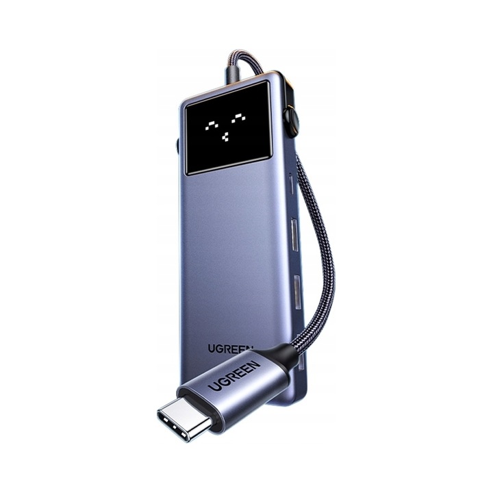 Ugreen CM888 USB-C hub 7in1, 4K HDMI, PD 85W, Ethernet, 20cm