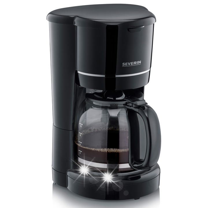 Severin KA 4320 kávéfőző 900W fekete 35.2x25.3x23cm 1.25L