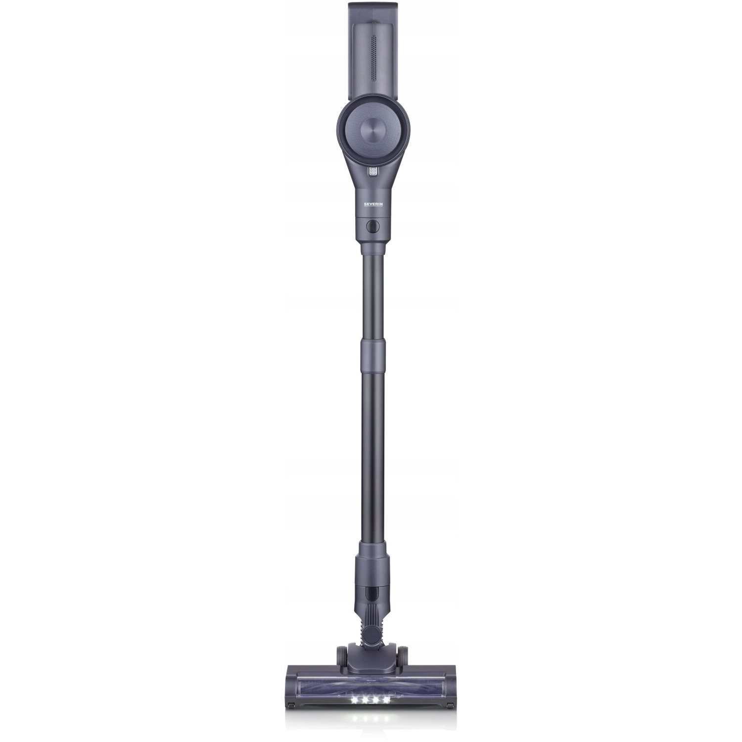 Aspirator fara fir Severin HV 7178, usor, LED, albastru, 15x12x105cm