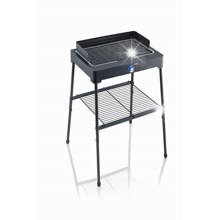 Grill electric Severin PG8568, 2200W, negru, 45x60x90cm