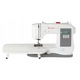 Masina de cusut Singer 7640, 200 modele, alb, 12 accesorii, 220V