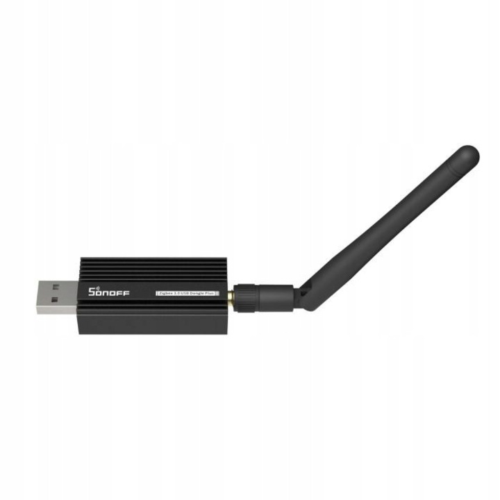 Centrala Sonoff ZBDongle Plus-E, Zigbee, aluminiu, 75x25.5x13.5mm, 5V DC