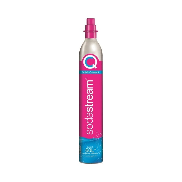 Цилиндър CO2 SodaStream Quick Connect розов 60л
