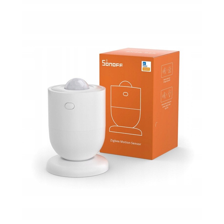Senzor miscare Sonoff SNZB-03P ZigBee alb 44x44x65mm