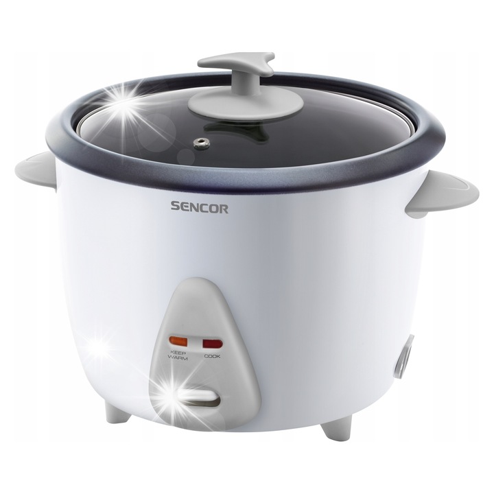 Oala de gatit orez Sencor SRM 1500WH alb 1,5L