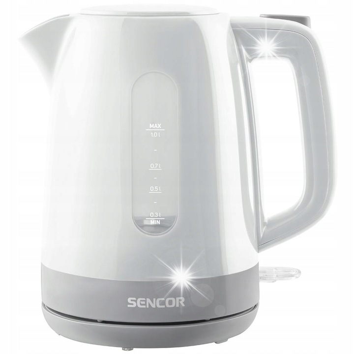 Sencor SWK 1020WH elektromos vízforraló, 1L, 2200W, Fehér