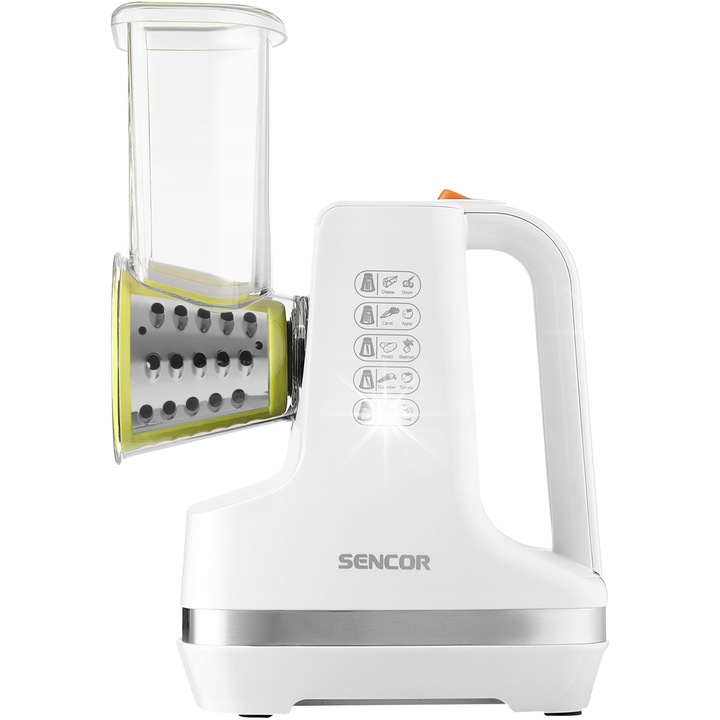 Електрически ренде Sencor SSG 4300WH бял 150W с 5 сменяеми приставки 24,5x22,5x19,5см