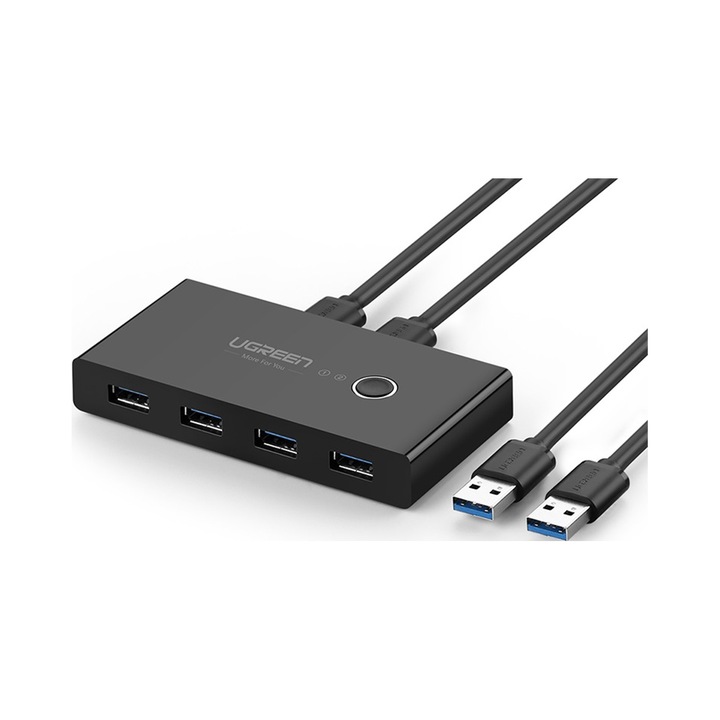 USB хъб Ugreen 4x USB 3.0 черен 5Gb/s