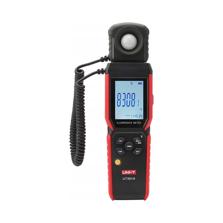 Masurator lumina Uni-T UT381A digital Bluetooth 235x64.5x39.8mm