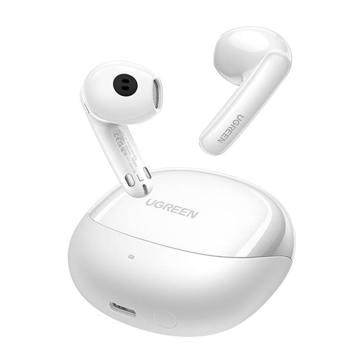 Ugreen HiTune H6 Pro vezeték nélküli fülhallgató, Bluetooth 5.3, ANC, fekete, 30 óra