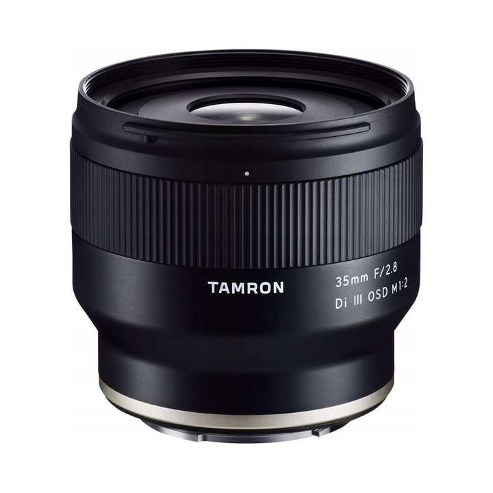 Обектив Tamron 35mm f2.8 Di III OSD M1:2 Sony FE компактен, водоустойчив 67mm