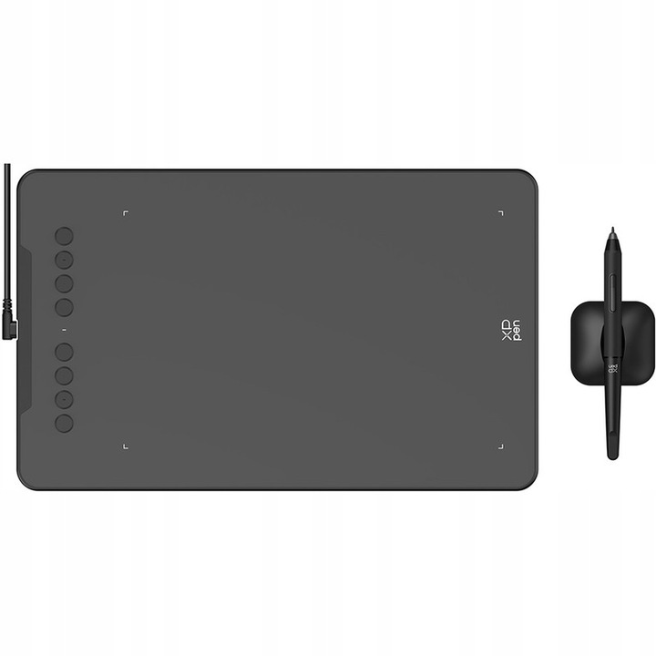 Графичен таблет XP-Pen Deco 01 V3, 26x16см, пасивен, осветяване на ръбовете