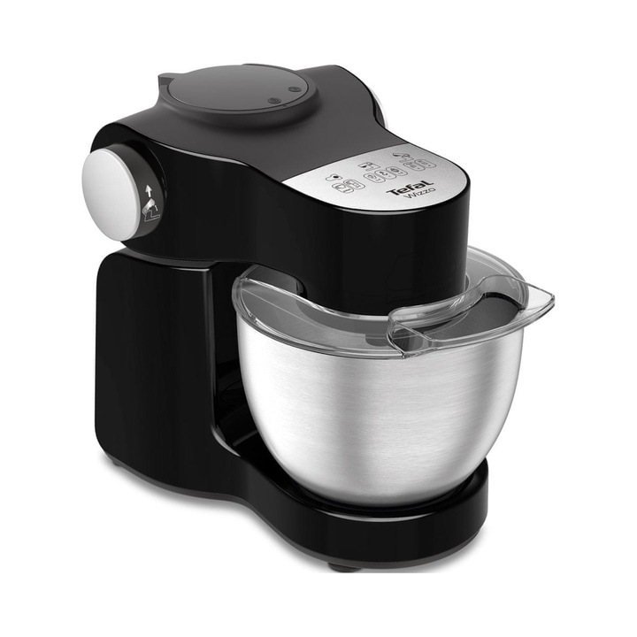 Планетарен робот Tefal Wizzo, 1000W, 4L, 7 скорости, инокс