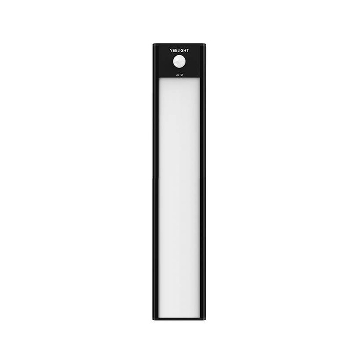 Lampa cu senzor de miscare Yeelight Closet Light negru 20x4x0,9cm 2700K
