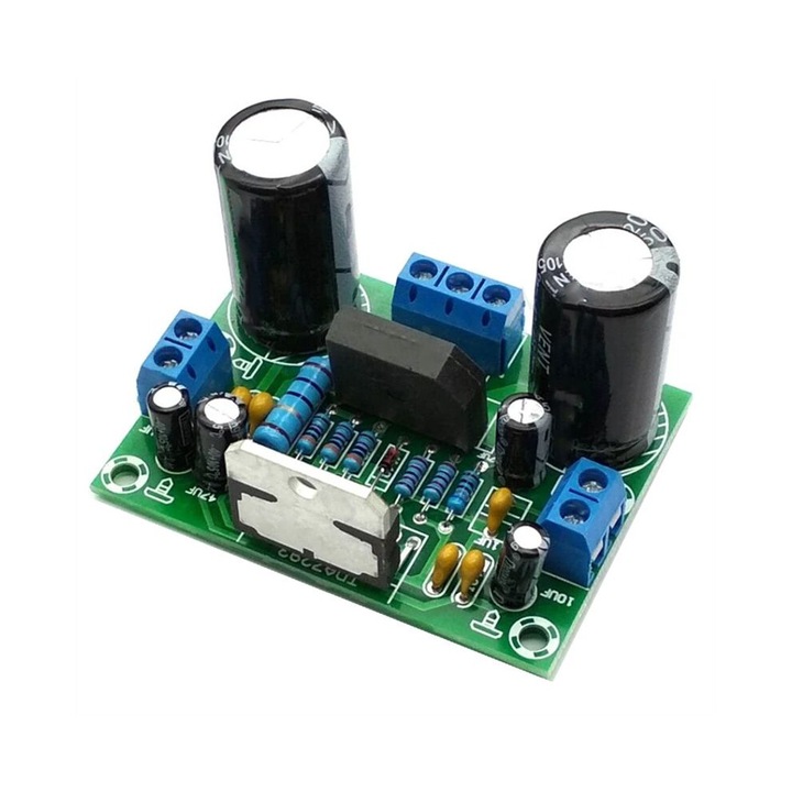 Egycsatornás digitális audio erősítő 100 W, 12-32 V, 60x36mm