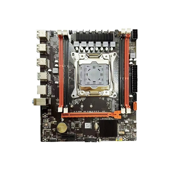 Дънна платка X99, LGA2011-V3, 4x DDR3, M.2 NVME, SATA3.0, поддържа процесори E5-2678 V3, E5-2696 V3, E5-2629 V3