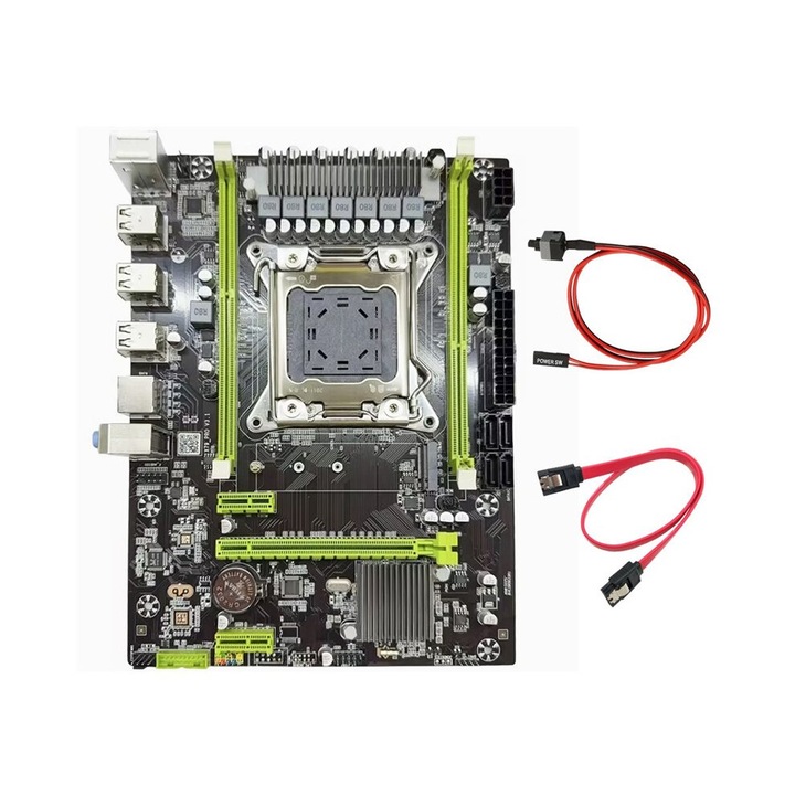 Дънна платка X79 Pro, 32 GB DDR3, цокъл LGA 2011, PCI Express 16X, 4x USB 2.0