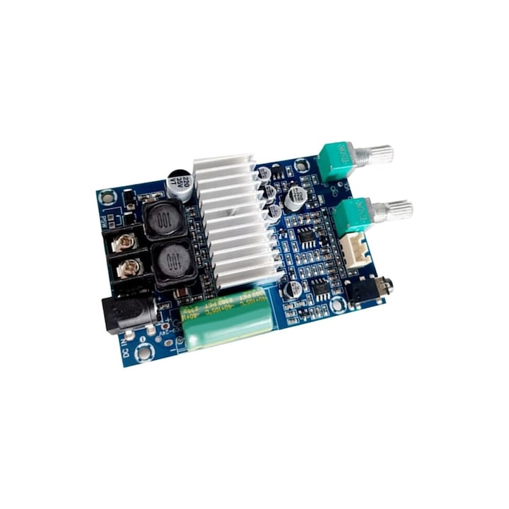 TPA3116 mono erősítő 100W, 24V, kompakt, DIY audio projektekhez