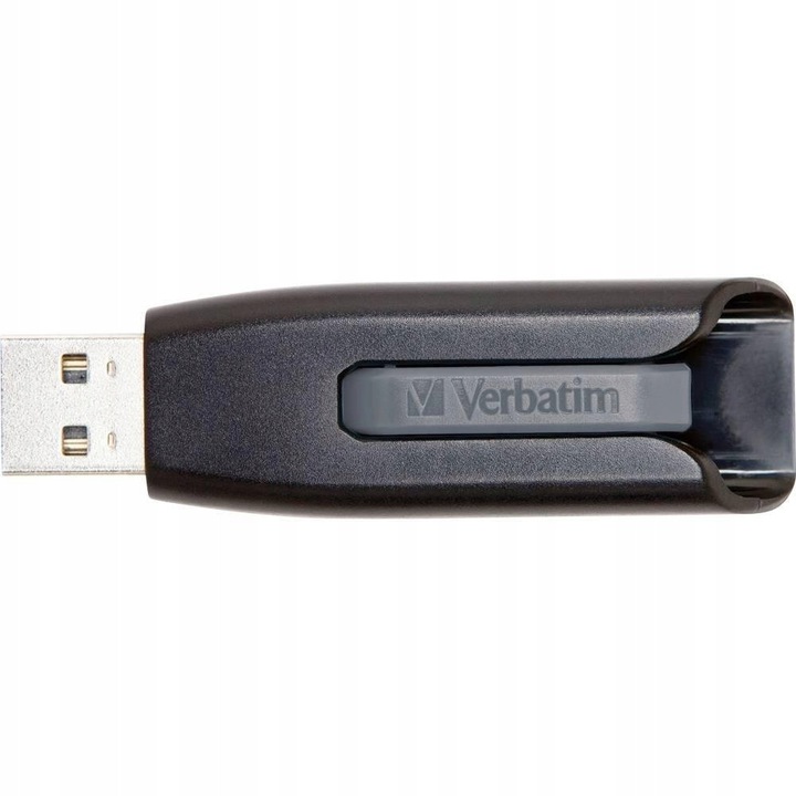 Stick USB Verbatim Store 'n' Go V3, 64 GB, USB 3.0, compatibil USB 2.0, transfer rapid, Negru, 1 buc