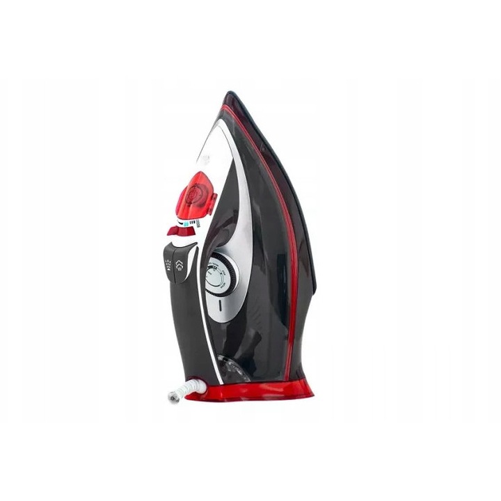Fier de calcat cu aburi Vivax IR-2201CC, 2200W, ceramic, rosu, 31x17x13cm