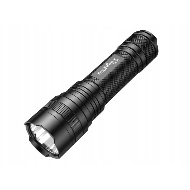 Фенер SuperFire L6-H LED 900lm 15W бял 16.7x4.5x3.5cm комплект