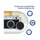 Bouchon de obiectiv anti-rayuri pentru Instax EVO, negru + argint, dimensiuni compacte