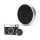 Bouchon de obiectiv anti-rayuri pentru Instax EVO, negru + argint, dimensiuni compacte