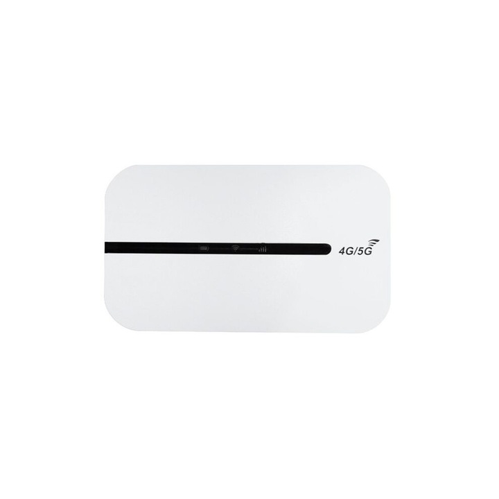 Router Wi-Fi 4G MIFI, 300 Mbps, fehér, 10 felhasználó, hordozható modem
