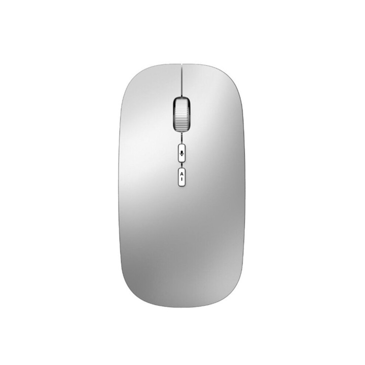 Vezeték nélküli egér, AI, hang, fordítás, fekete, 1600 DPI