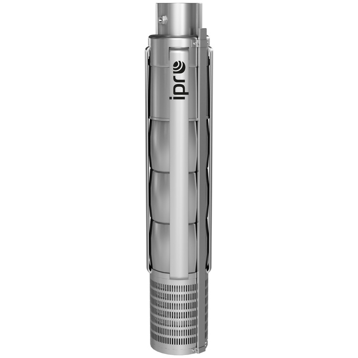 Pompa submersibila Dambat 8", 11 kW, 1667 l/min, inox, 72 kg, 1645 mm