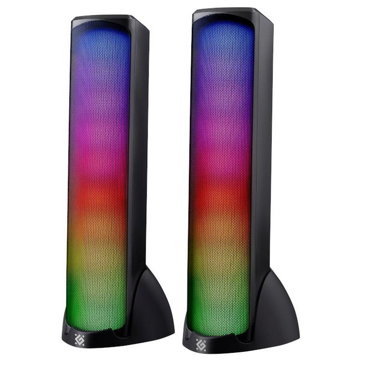 Defender SKYPULSE 2.0 PC hangszórók 10W RGB, Bluetooth, USB