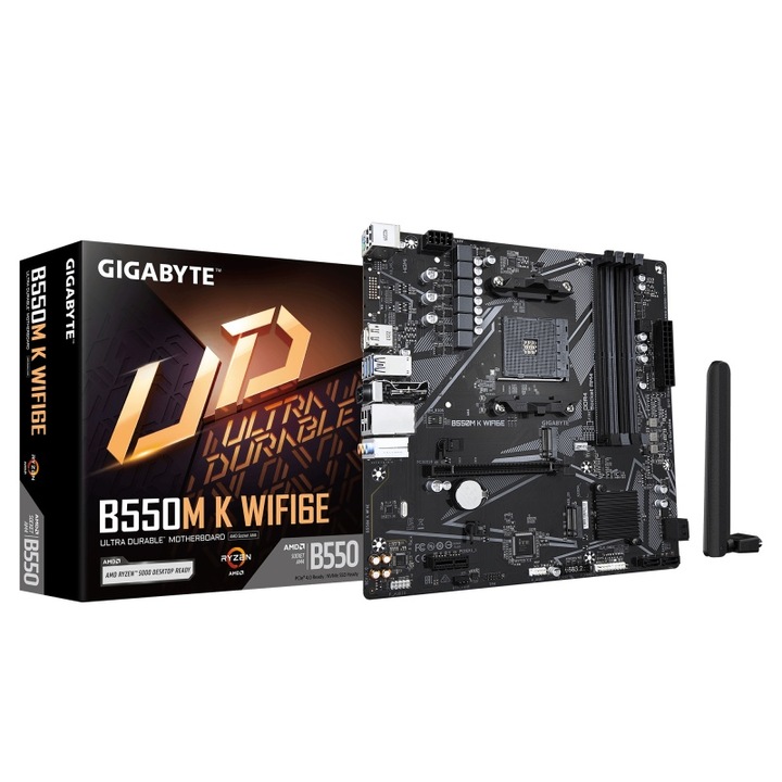 Gigabyte B550M K WIFI6E alaplap
