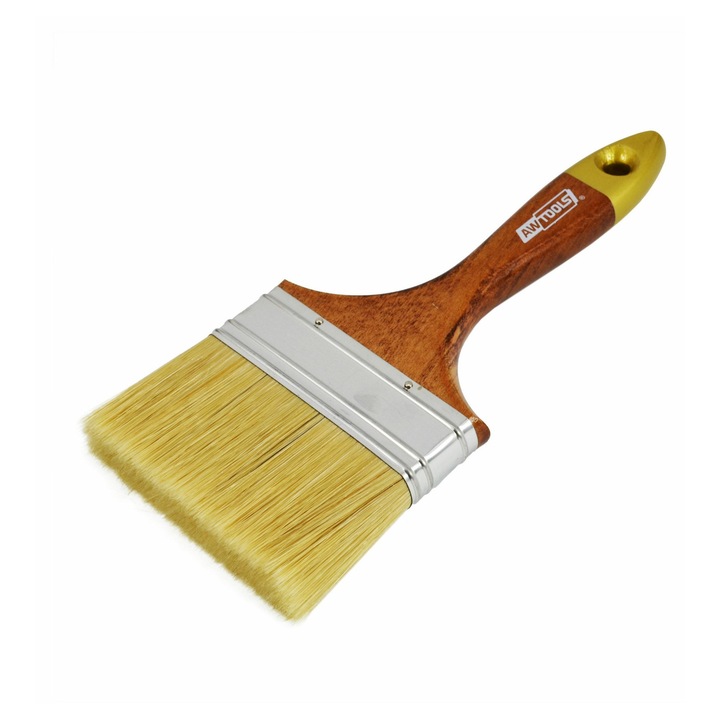 AWTOOLS 87mm angol ecset, természetes és szintetikus szálak keveréke, emulziós és akril festékekhez