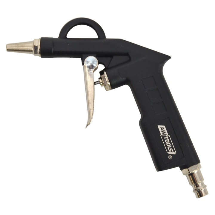 AWTOOLS fúvópisztoly, 2,5 cm-es fúvóka, ergonomikus, kompakt