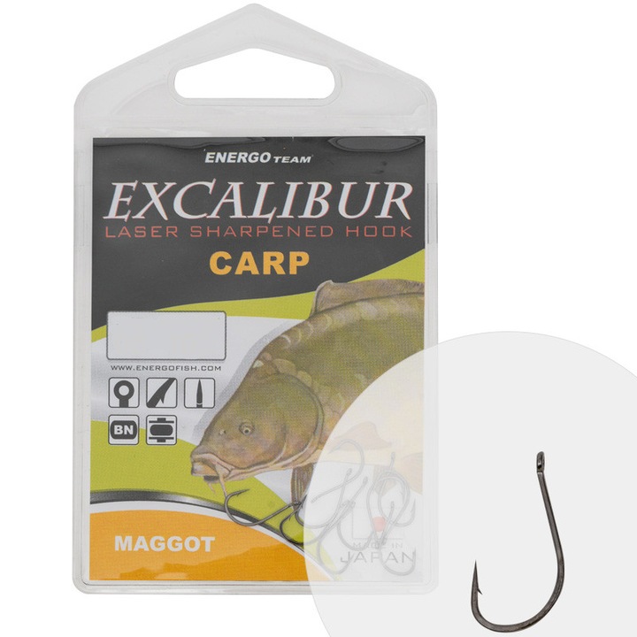 Carlige, Excalibur Maggot,Nr 14