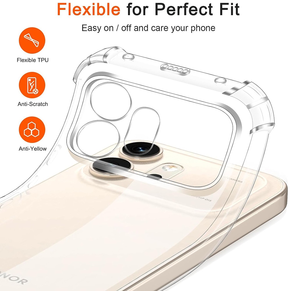 Husa pentru Honor 600 Slim Anti-Shock 1.5mm reinforced 4 corners, transparenta