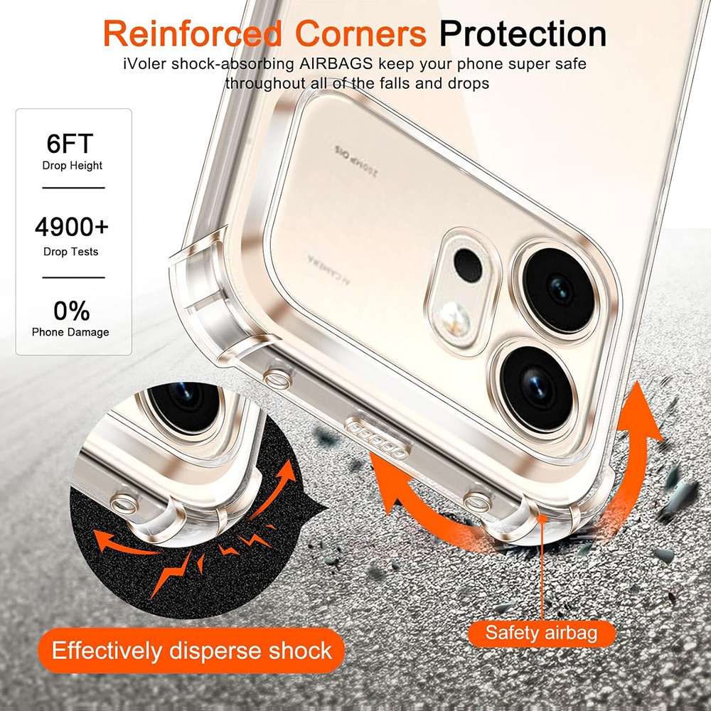 Husa pentru Honor 600 Slim Anti-Shock 1.5mm reinforced 4 corners, transparenta
