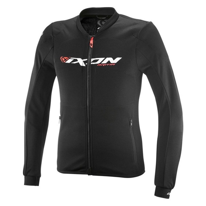 Geaca (jacheta) tip armura motociclete barbati Racing/Roadster Ixon vara model Arma MS culoare: negru/alb/rosu (geaca tip armura) - Negru/alb/rosu, XL