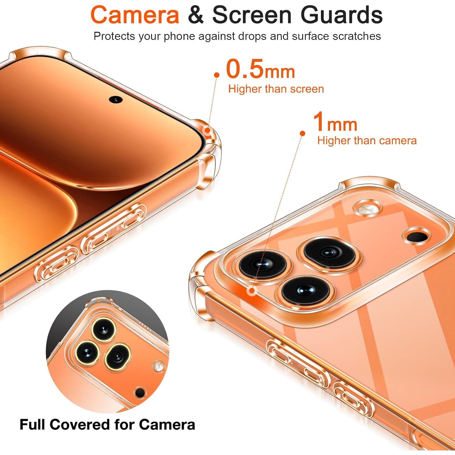 Husa pentru Honor 600 Pro Slim Anti-Shock 1.5mm reinforced 4 corners, transparenta