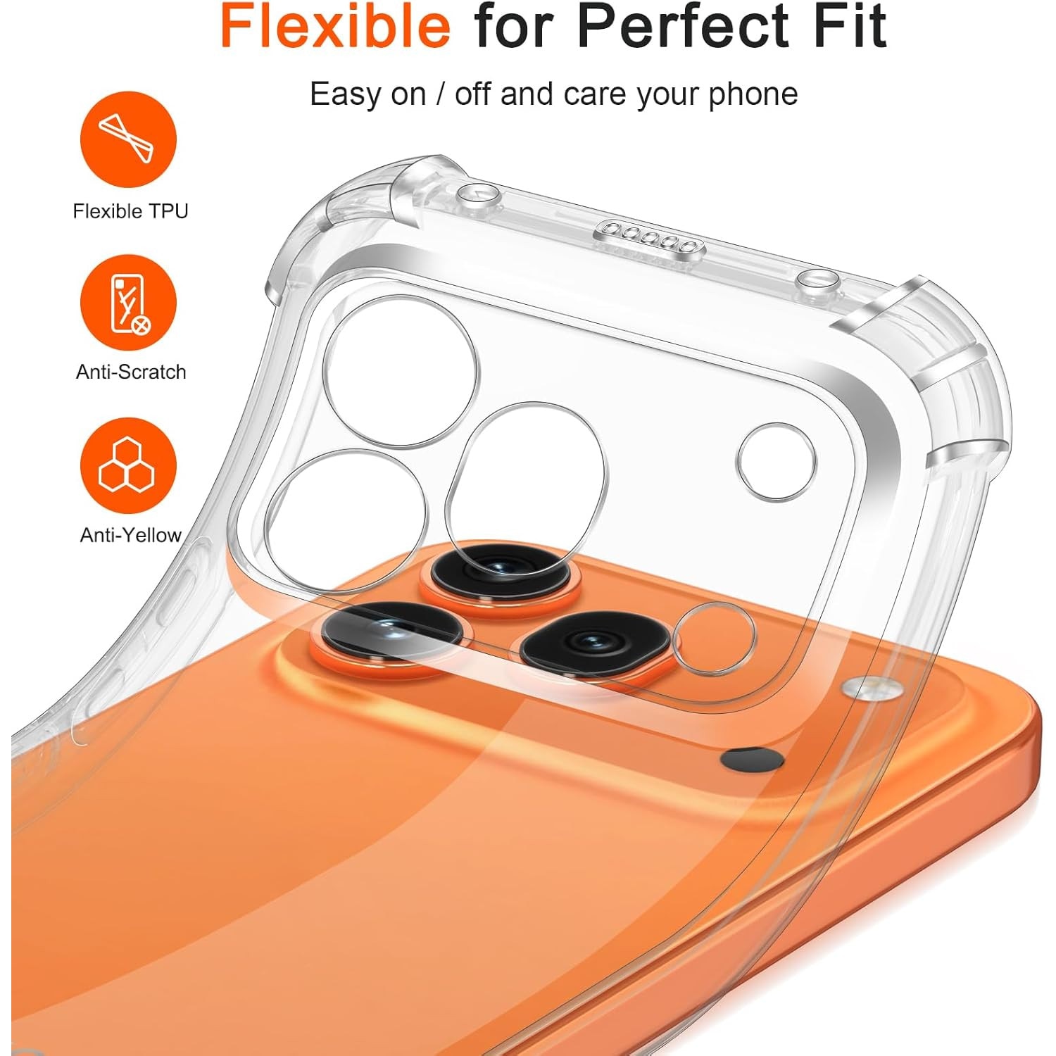 Husa pentru Honor 600 Pro Slim Anti-Shock 1.5mm reinforced 4 corners, transparenta